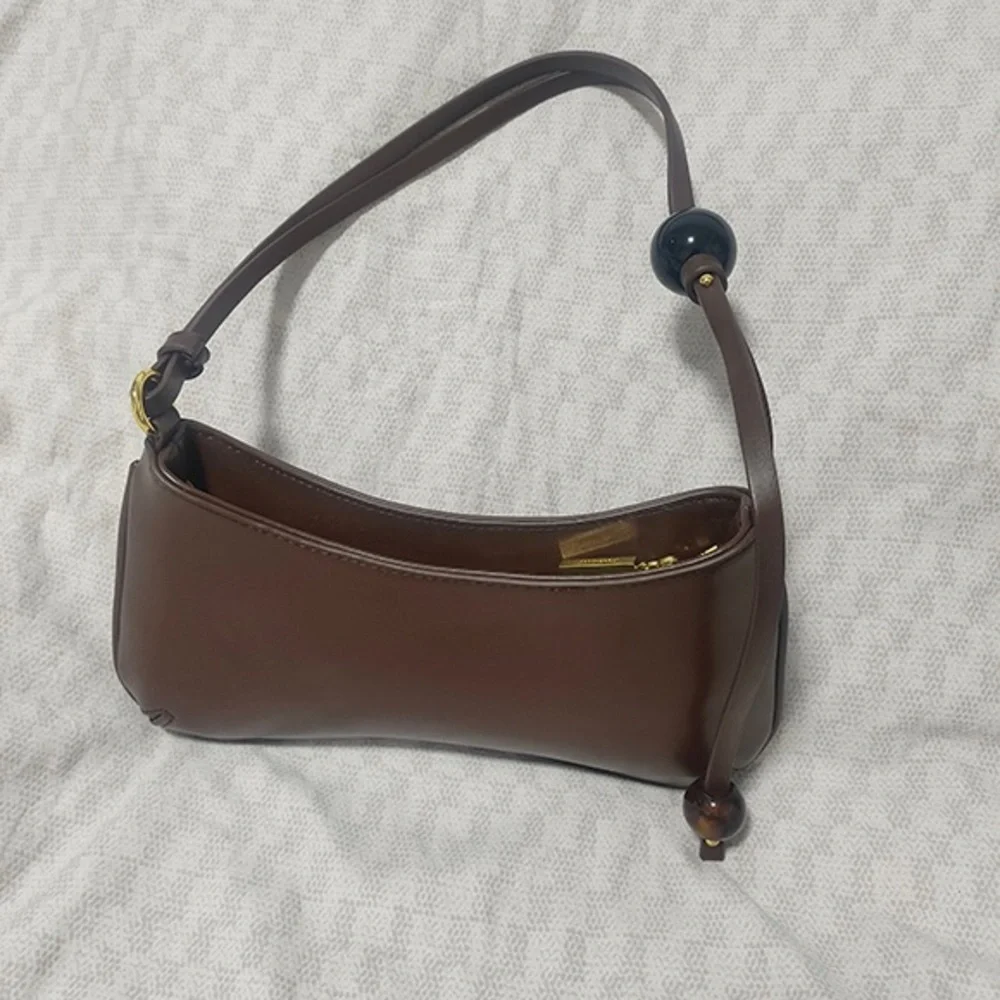 Jacquemus Chocolate Brown Shoulder Bag - Picture 4 of 8